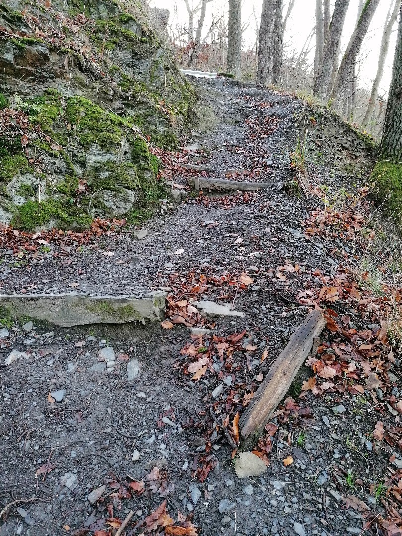 Wilhelmsblick vor der Sanierung durch Alpineisen