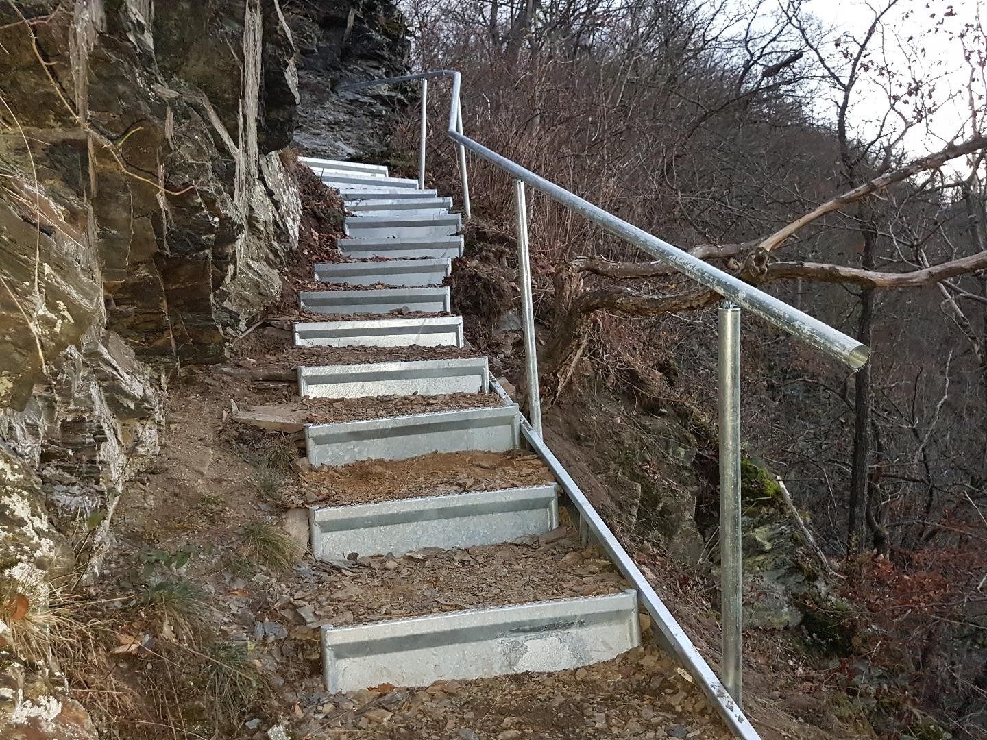 Wanderweg-Sanierung durch Alpineisen