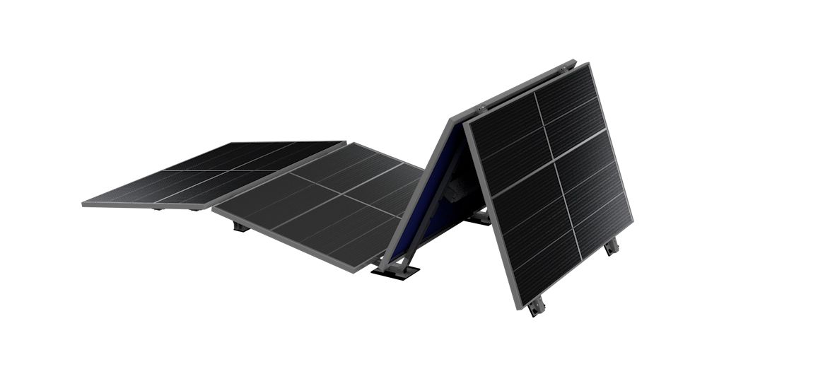 FASTPV 4er Modul aufgeklappt