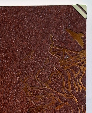 Detail Braun mit Baum