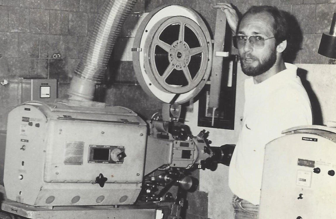 Walter Welser mit Phillips FP um 1980 © Stummer