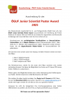 Flyer_ÖGUF Junior Scientist Poster Award_Ausschreibung_2025