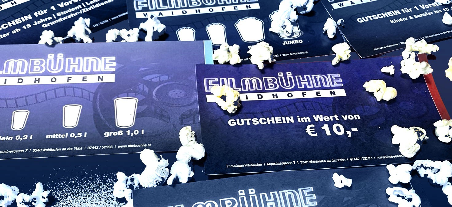 Filmbuehne Gutscheine