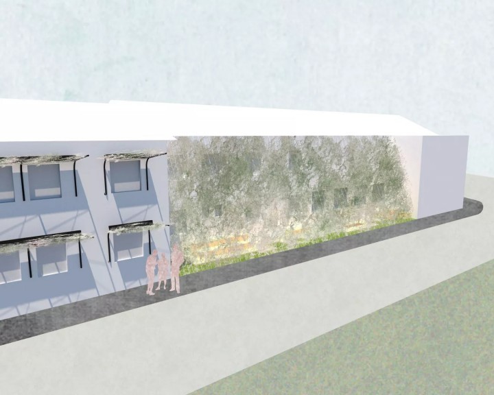 Visualisierung Kletterpflanzen IKW Amstetten