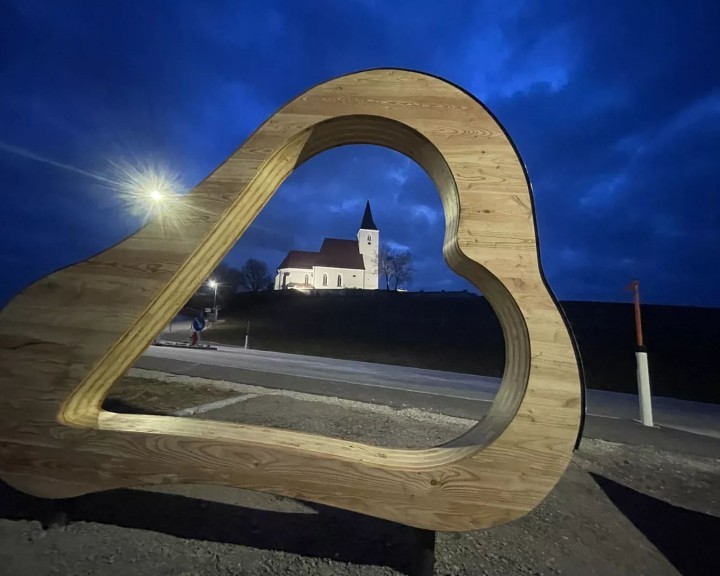 Herz des Mostviertels Fotopunkt St Michael Kirche