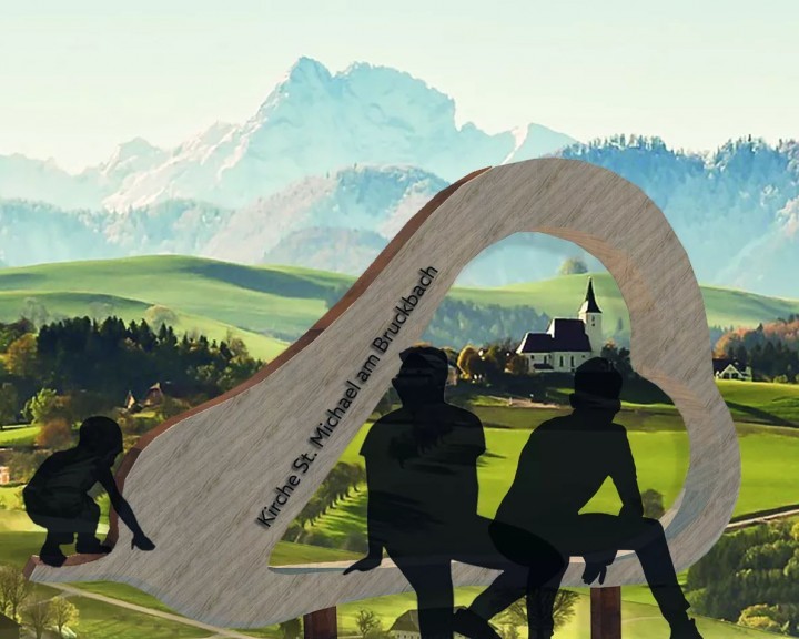 Visualisierung Herz des Mostviertels Fotopunkt