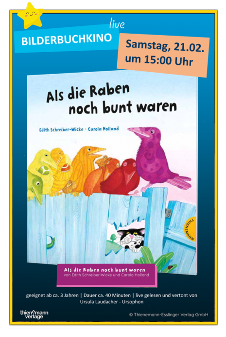Bilderbuchkino: Als die Raben noch bunt waren