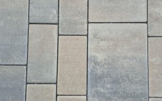 Oberflächen ungebundener Pflasterstein