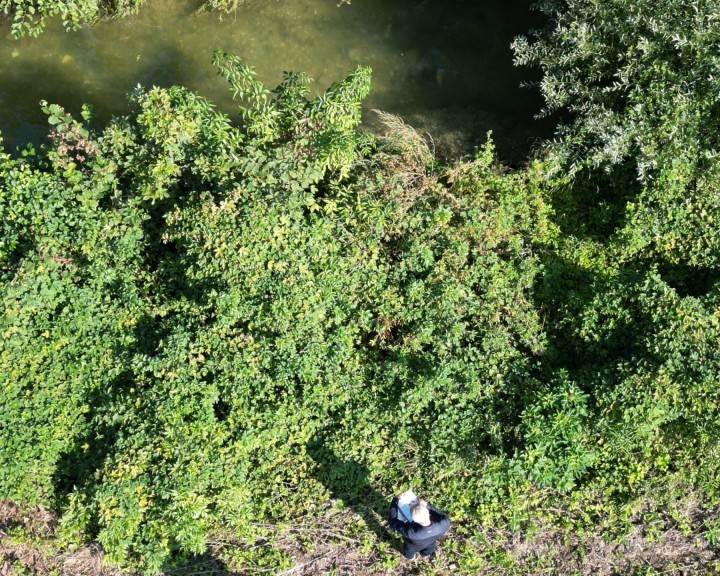 Luftbild Standort Gutachten Parkplatzerweiterung Haag