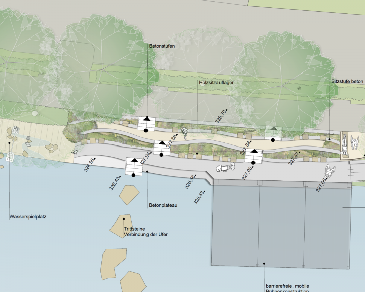 Lageplan Kultursteg Scheibbs