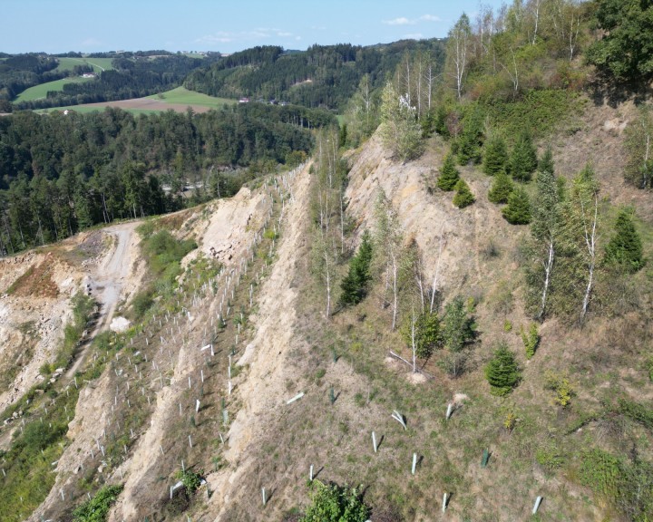 Luftbildaufnahme Analyse Steinbruck Gutachten