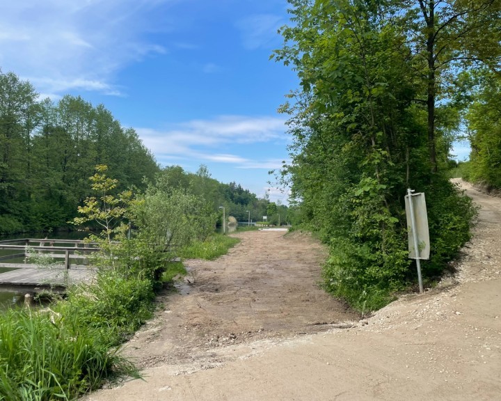 Naturbad Allhartsberg Abfahrt