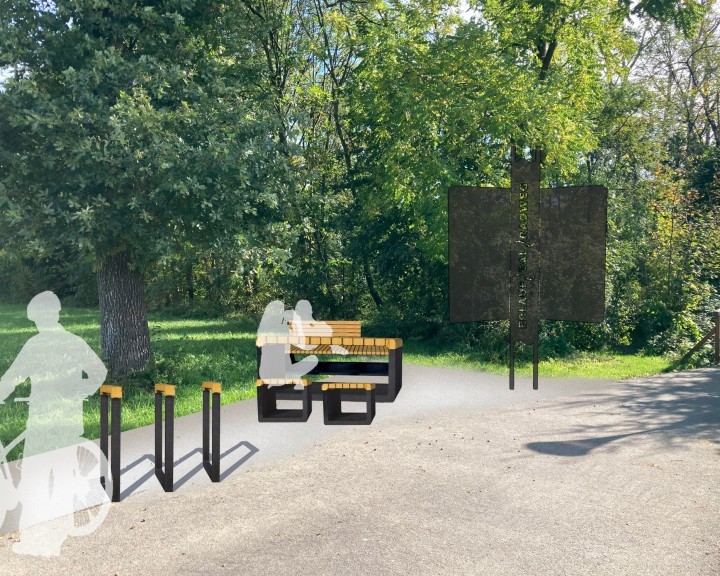 Rastplatz Erlauftalradweg Ötscher Donau