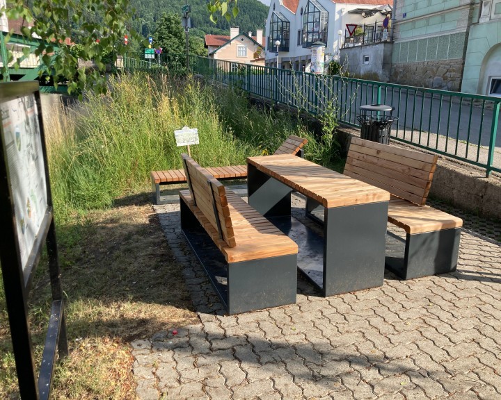 Rastplatz Erlauftalradweg Ötscher Donau