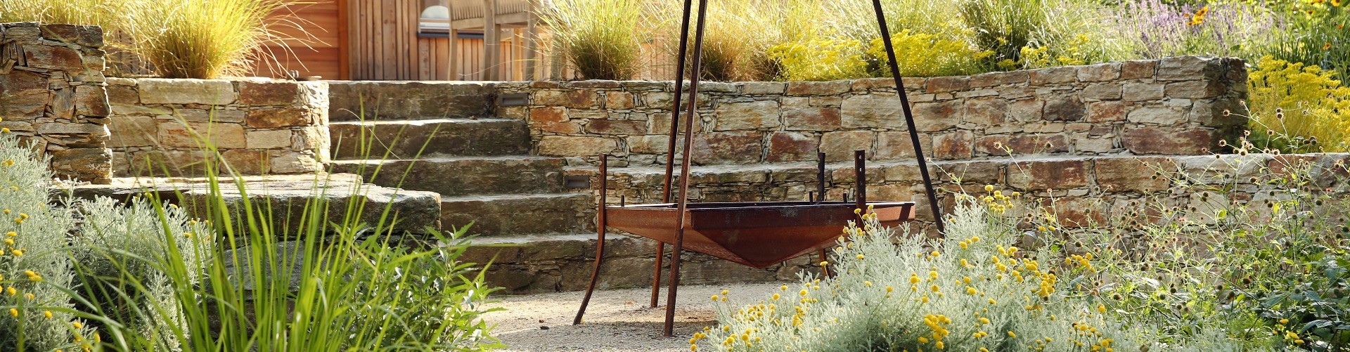 Panorama Grillplatz Garten