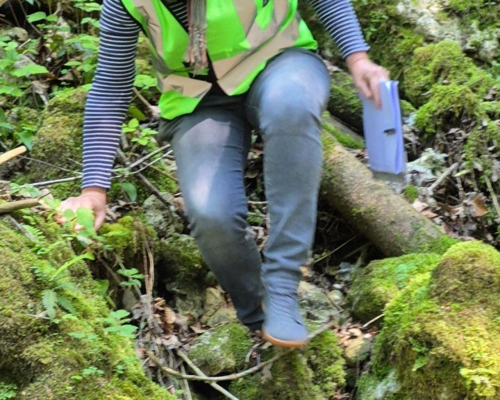 Noemi Vermessung Ambient Consult Radweg Göstling Lassing