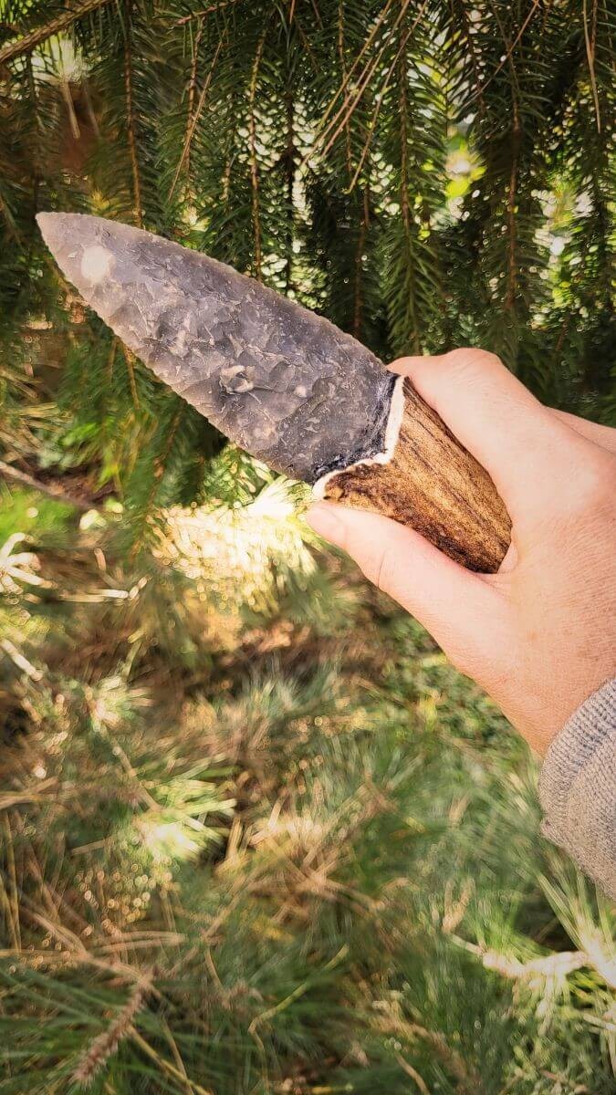 Dolch aus Feuerstein