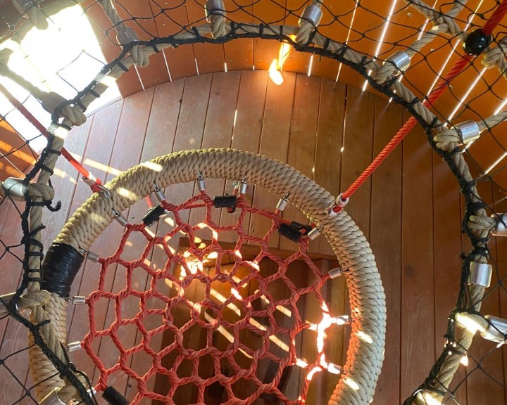 Kletternetz Spielturm Starkl Aschbach