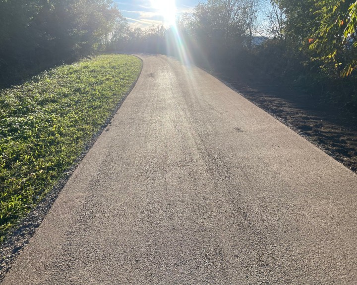 Radweg Wald Wassergebundenen Decke Vorderer Ybbstalradweg