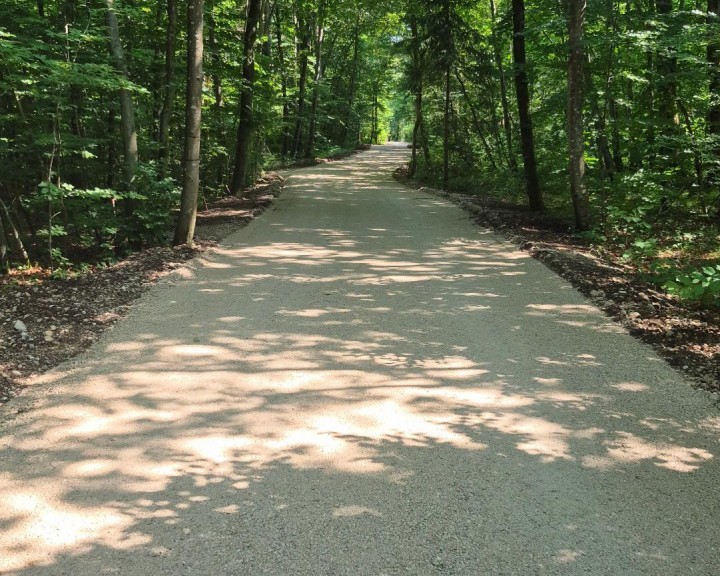 Radweg Wald Wassergebundenen Decke Vorderer Ybbstalradweg