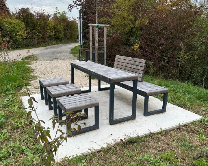Freiraummöbleirung Vorderer Ybbstalradweg
