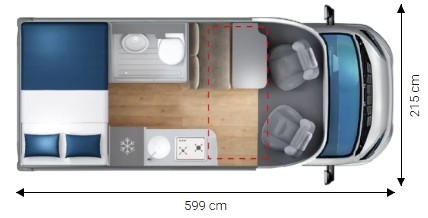 Compact CX60 Umriss Tag