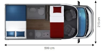 Compact CX60 Umriss Nacht