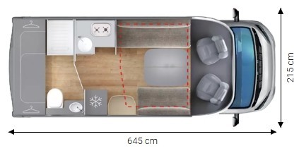 Compact CX64 Umriss Tag