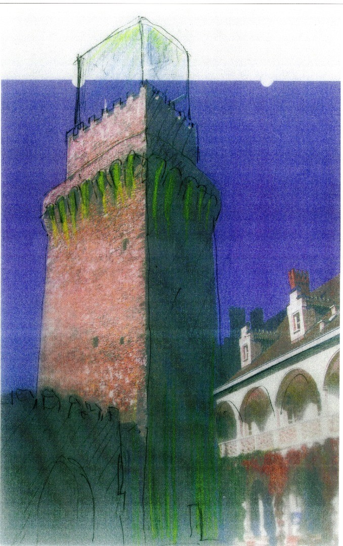 Hollein Skizze Bergfried.jpg